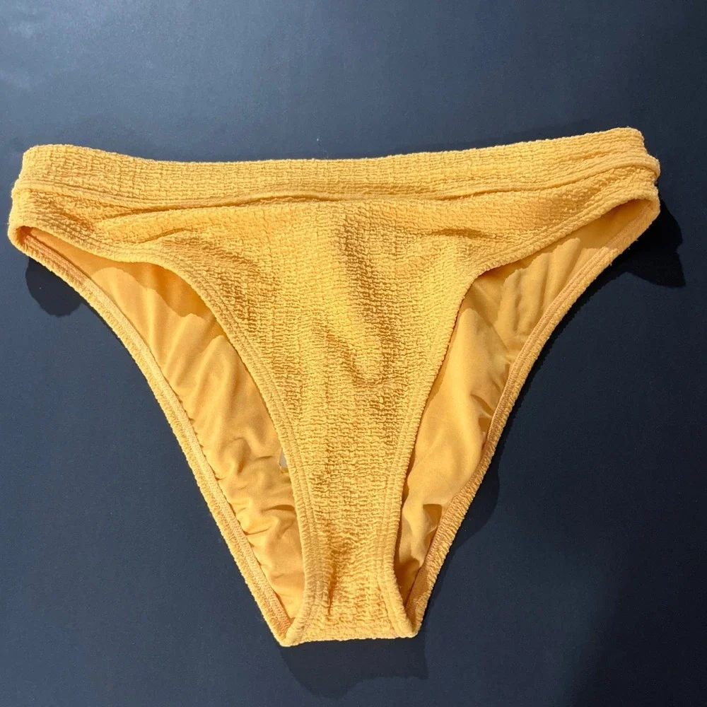 Billabong Sol Searcher Maui Rider Bikini Bottoms XL -14 So Dazed Orange NWT